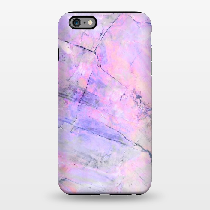 iPhone 6/6s plus StrongFit Purple pink pastel marble by Oana 