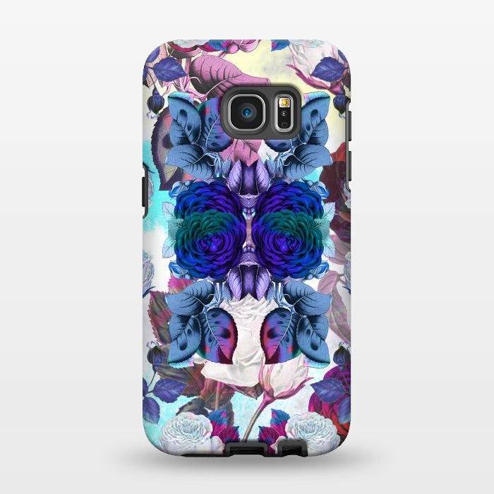 Galaxy S7 EDGE StrongFit Blue roses by Oana 