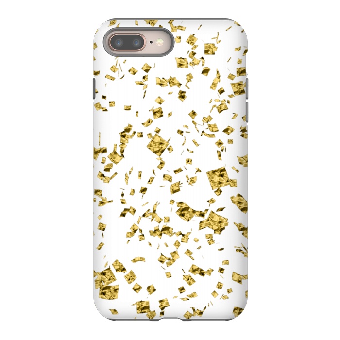 iPhone 7 plus StrongFit Gold Flakes by Ashley Camille