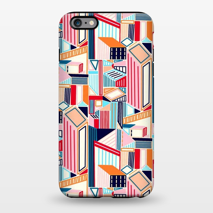 iPhone 6/6s plus StrongFit Abstract Minimalism City (Bright & Warm)  by Tigatiga