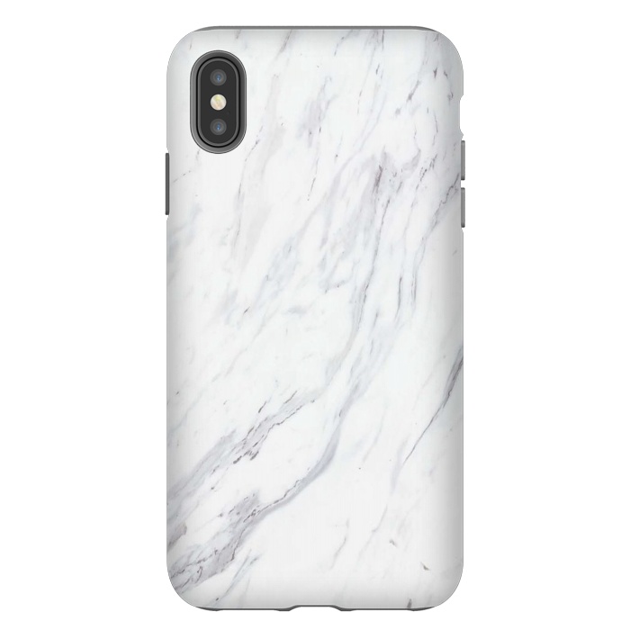 iPhone Xs Max StrongFit Pure-White-Marble by ''CVogiatzi.
