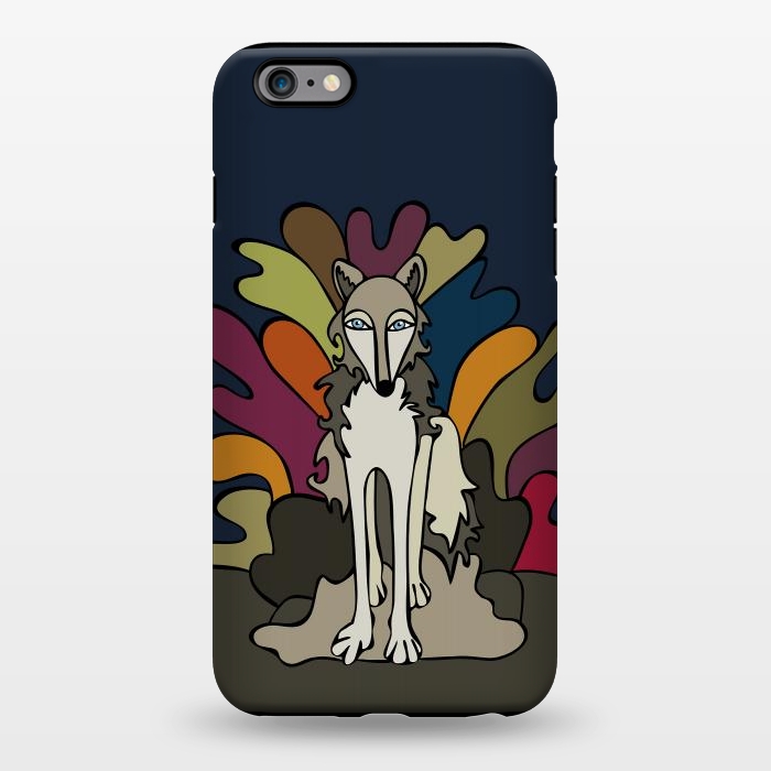 iPhone 6/6s plus StrongFit Night Wolf by Majoih