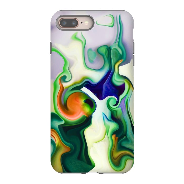 iPhone 7 plus StrongFit liquid marble by haroulita
