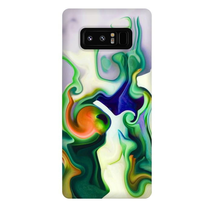 Galaxy Note 8 StrongFit liquid marble by haroulita