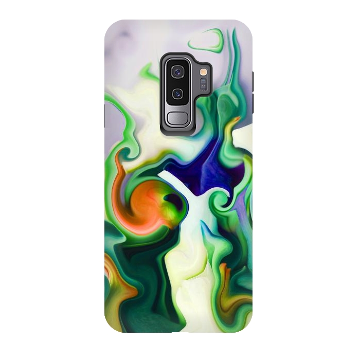 Galaxy S9 plus StrongFit liquid marble by haroulita