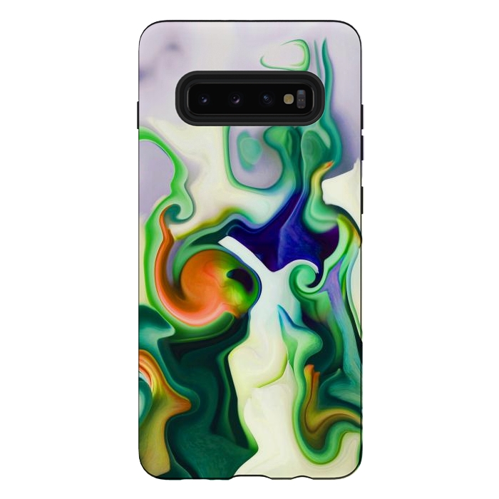 Galaxy S10 plus StrongFit liquid marble by haroulita