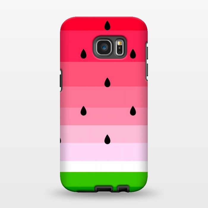 Galaxy S7 EDGE StrongFit watermelon by haroulita