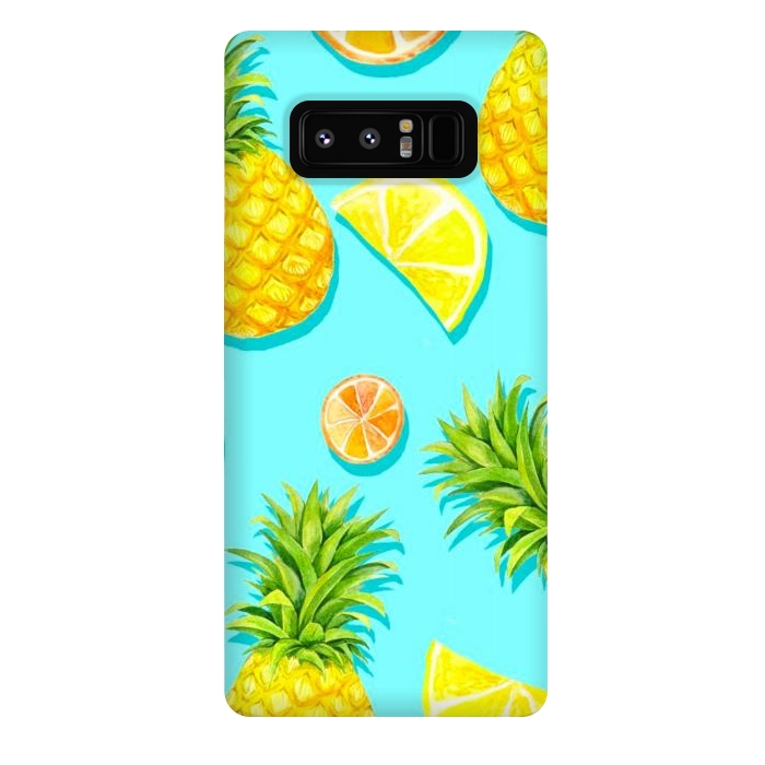 Galaxy Note 8 StrongFit pineapple and grapefruit by haroulita