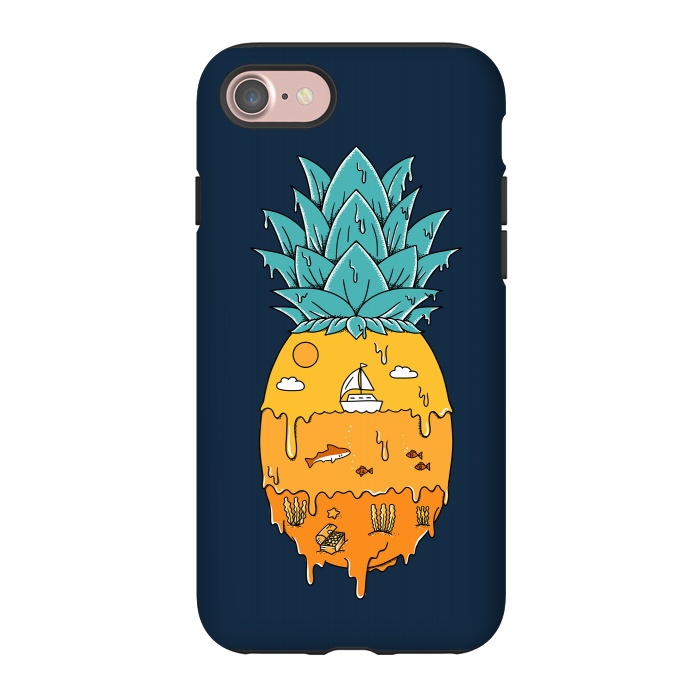 iPhone 7 StrongFit Pineapple Landscape by Coffee Man
