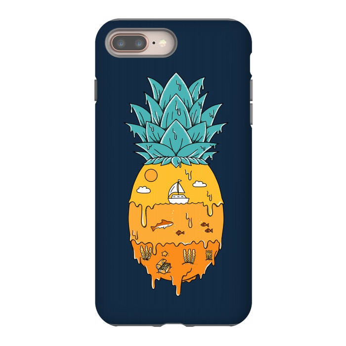 iPhone 7 plus StrongFit Pineapple Landscape by Coffee Man