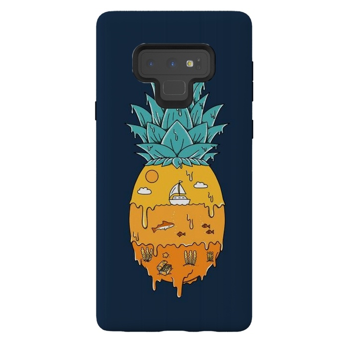 Galaxy Note 9 StrongFit Pineapple Landscape by Coffee Man