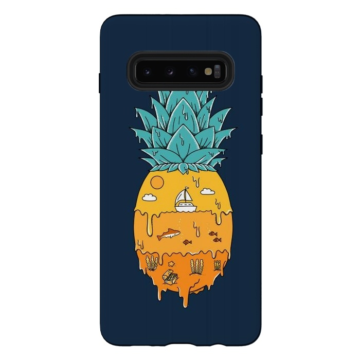 Galaxy S10 plus StrongFit Pineapple Landscape by Coffee Man
