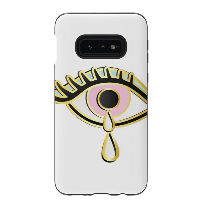 Galaxy S10e StrongFit evil eye by haroulita
