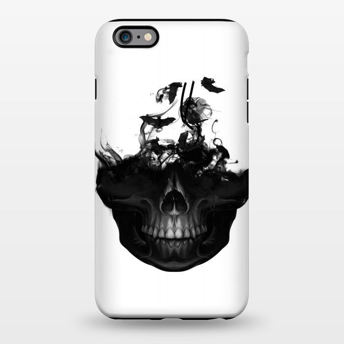 iPhone 6/6s plus StrongFit black skull by haroulita