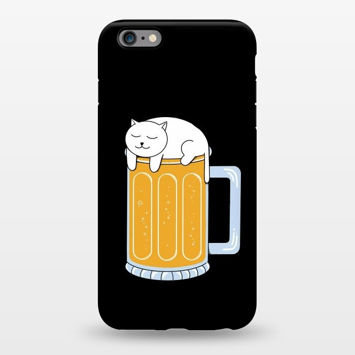 iPhone 6/6s plus StrongFit Cat beer by Coffee Man