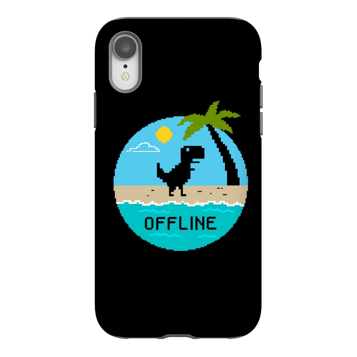 iPhone Xr StrongFit Offline by Coffee Man