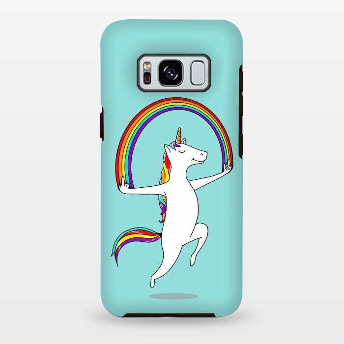 Galaxy S8 plus StrongFit Unicorn Magic by Coffee Man