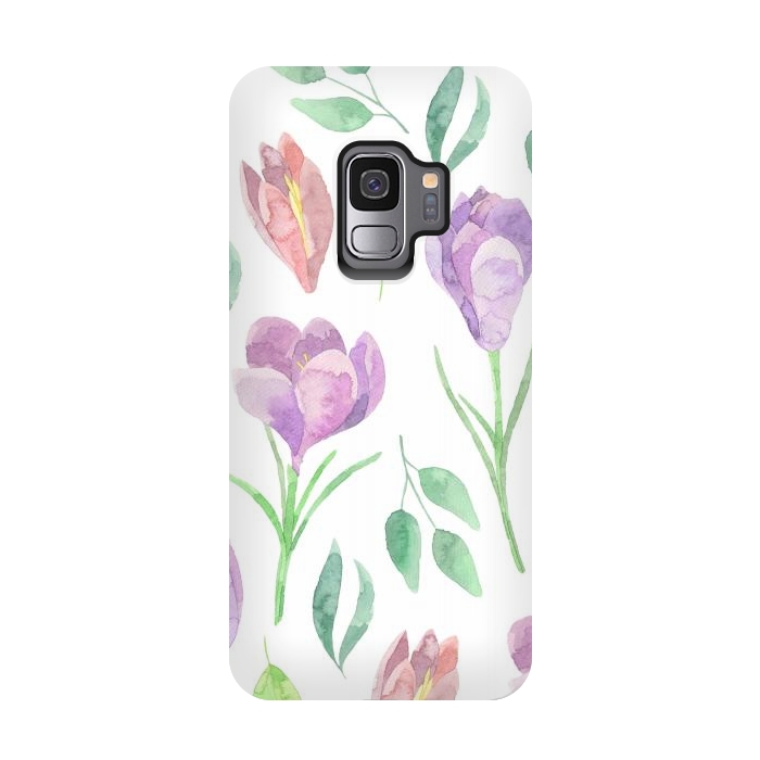 Galaxy S9 StrongFit flower power by haroulita