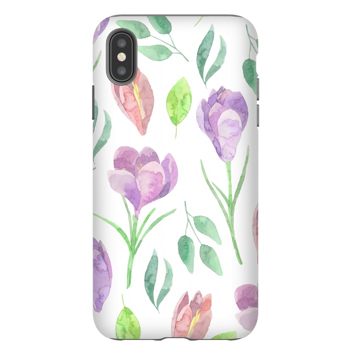 iPhone Xs Max StrongFit flower power by haroulita