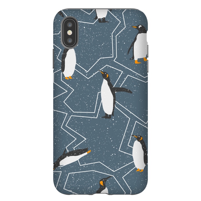 iPhone Xs Max StrongFit penguin by haroulita
