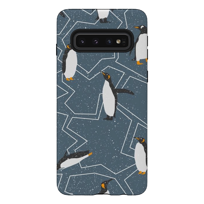 Galaxy S10 StrongFit penguin by haroulita