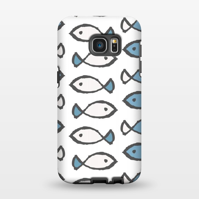 Galaxy S7 EDGE StrongFit fish by haroulita