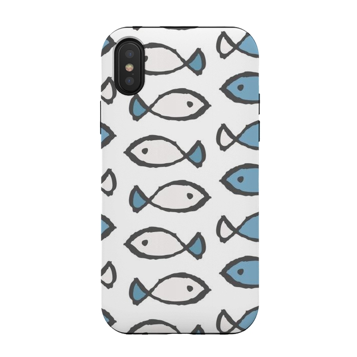 iPhone Xs / X StrongFit fish by haroulita