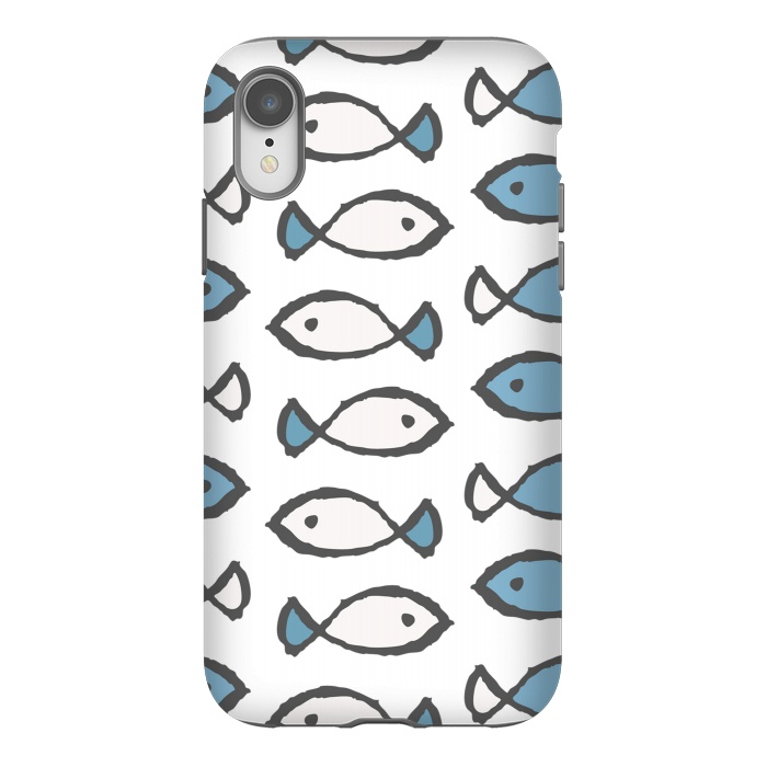 iPhone Xr StrongFit fish by haroulita