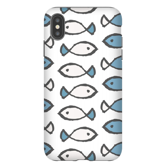 iPhone Xs Max StrongFit fish by haroulita