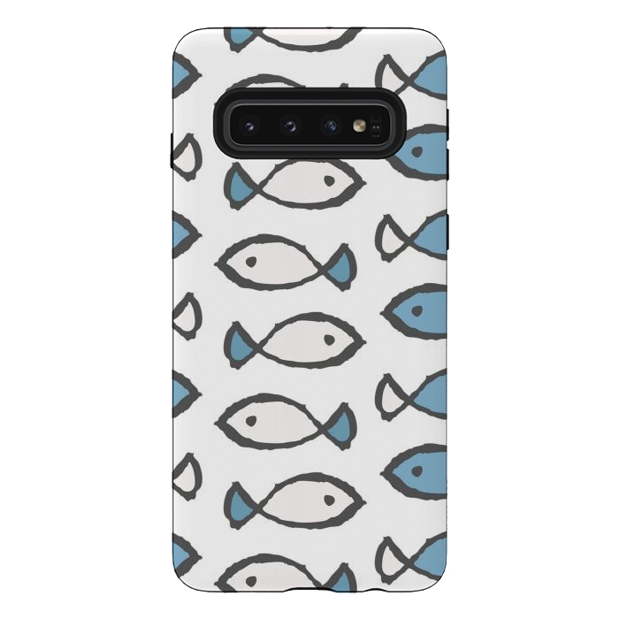 Galaxy S10 StrongFit fish by haroulita