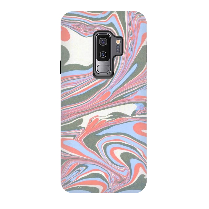 Galaxy S9 plus StrongFit liquid acrylic marble by haroulita
