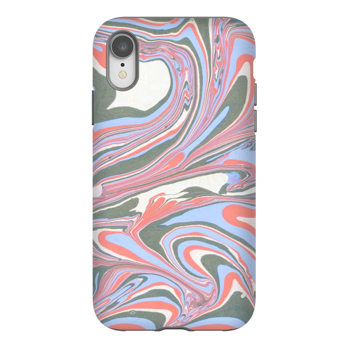 iPhone Xr StrongFit liquid acrylic marble by haroulita