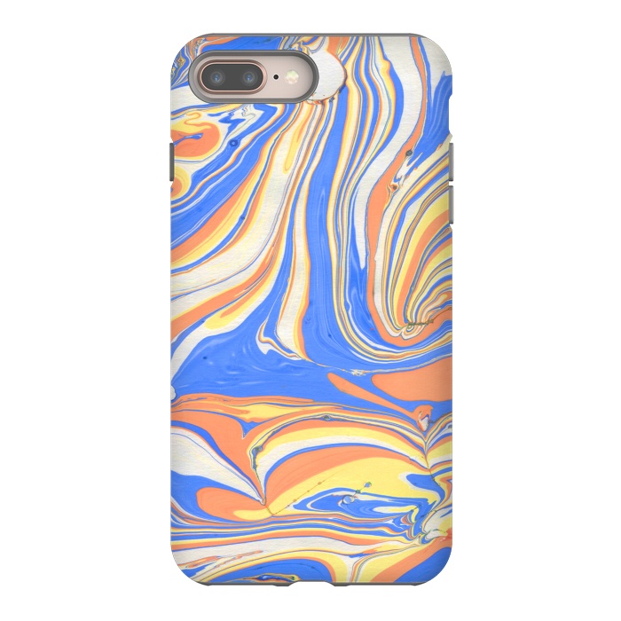 iPhone 7 plus StrongFit funky marble by haroulita