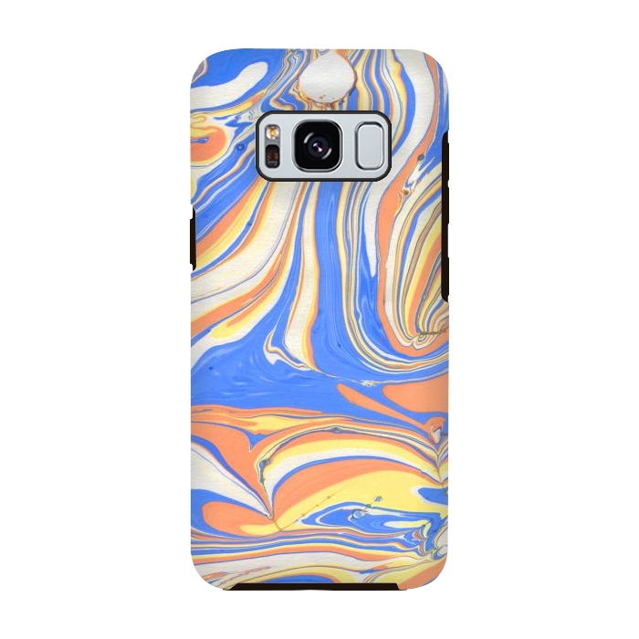 Galaxy S8 StrongFit funky marble by haroulita