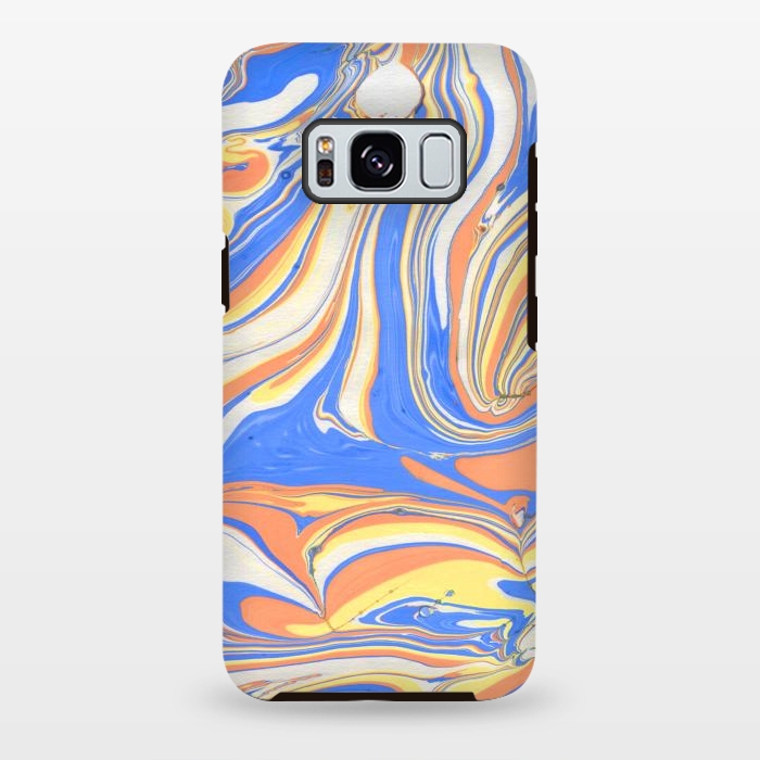 Galaxy S8 plus StrongFit funky marble by haroulita