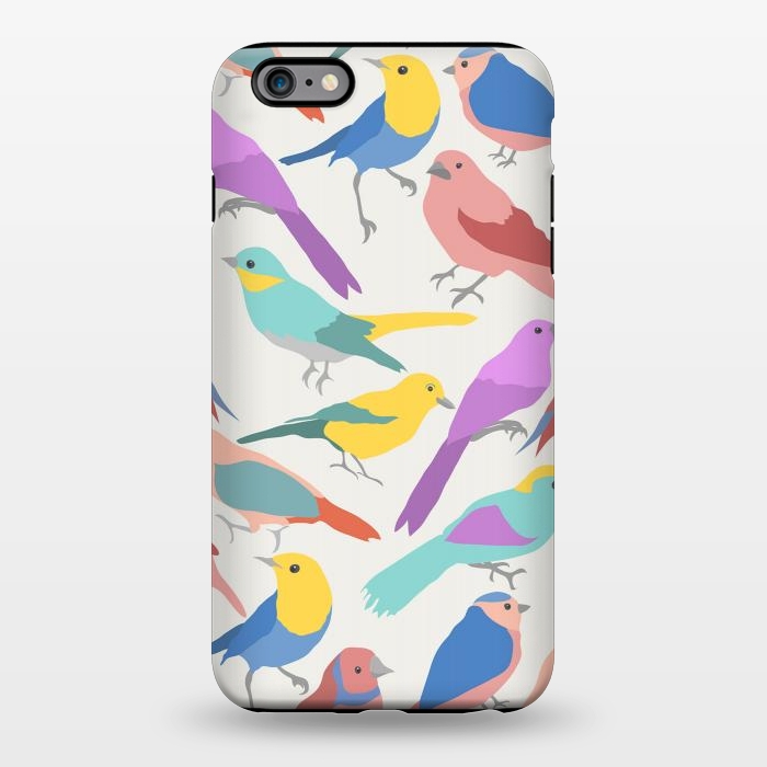 iPhone 6/6s plus StrongFit colroful birds by haroulita