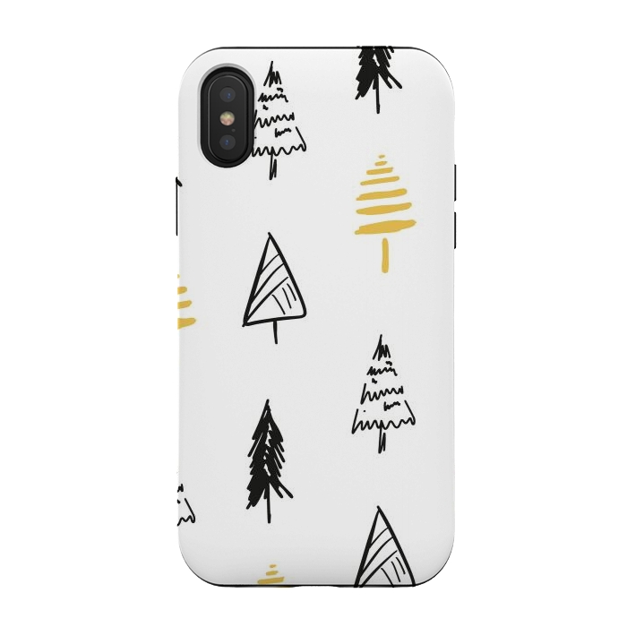 iPhone Xs / X StrongFit trees pattern by haroulita