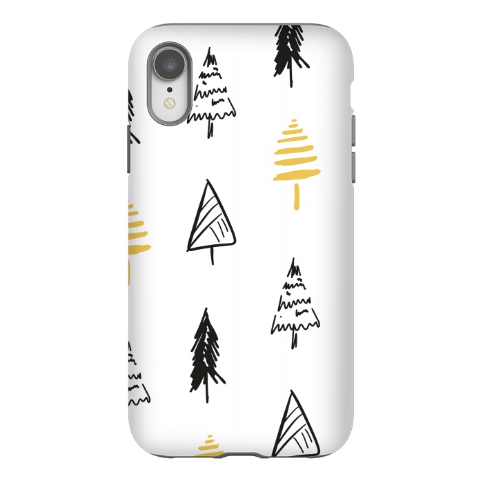 iPhone Xr StrongFit trees pattern by haroulita