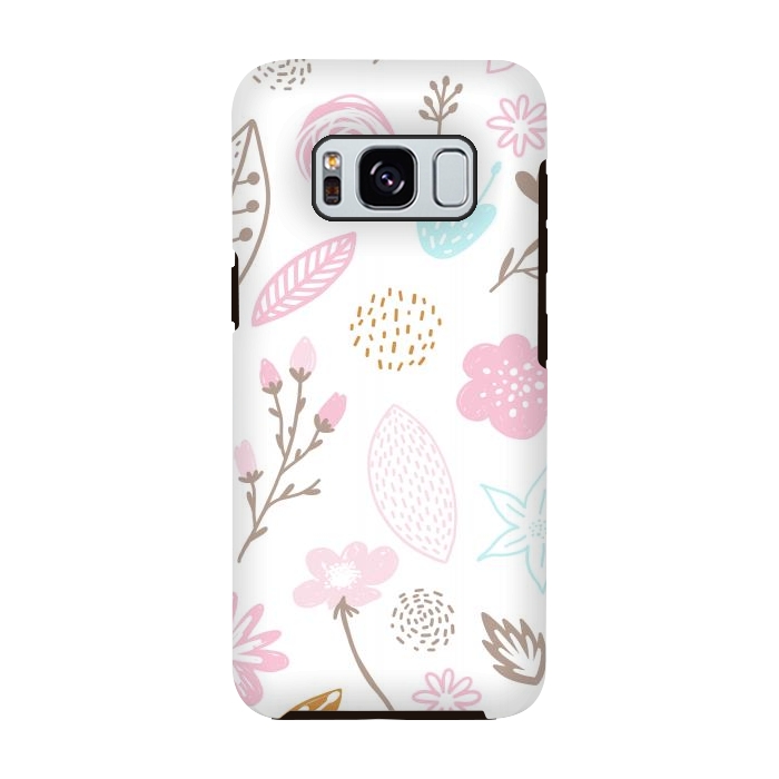 Galaxy S8 StrongFit multi floral pattern x by haroulita