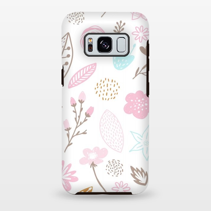 Galaxy S8 plus StrongFit multi floral pattern x by haroulita
