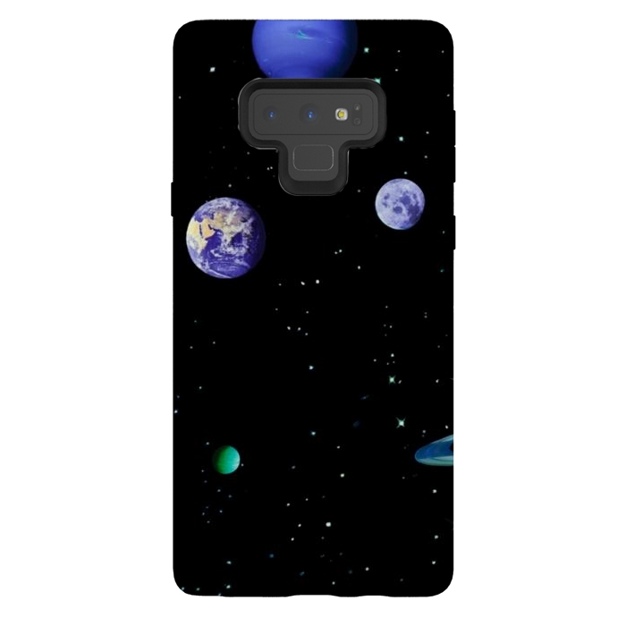 Galaxy Note 9 StrongFit space planets by haroulita
