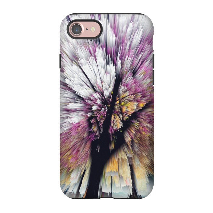 iPhone 7 StrongFit glitchy tree by haroulita