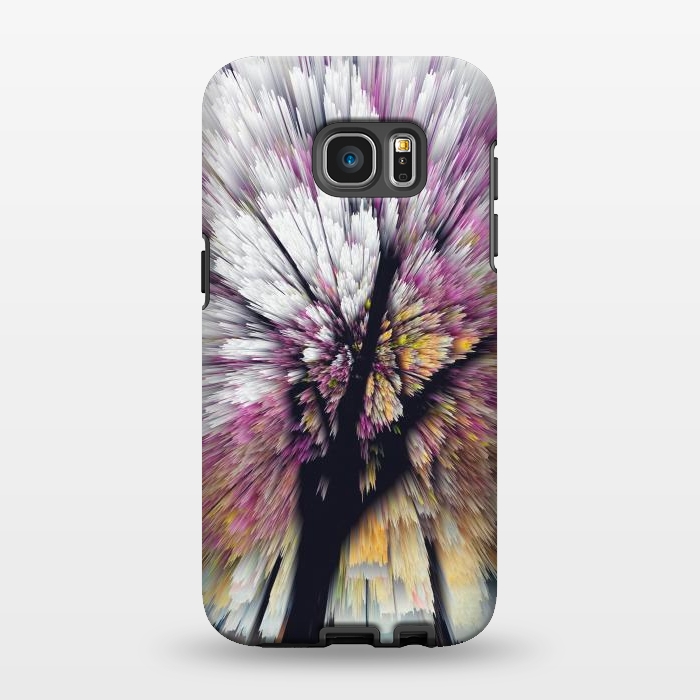 Galaxy S7 EDGE StrongFit glitchy tree by haroulita