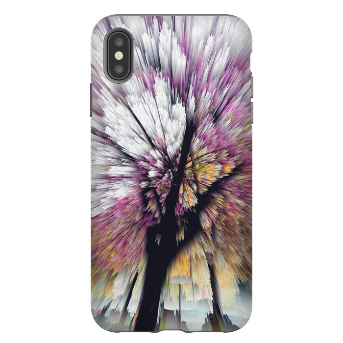 iPhone Xs Max StrongFit glitchy tree by haroulita