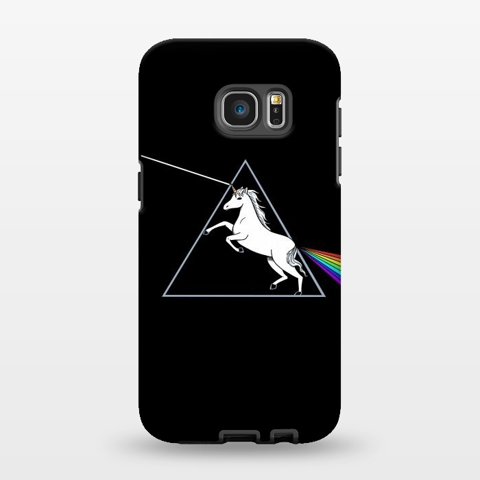 Galaxy S7 EDGE StrongFit Unicorn Prism by Coffee Man