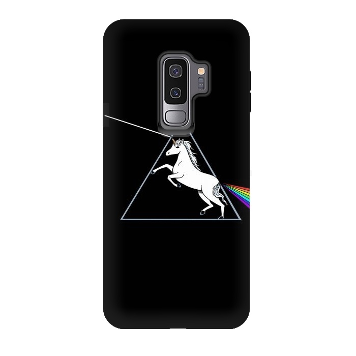Galaxy S9 plus StrongFit Unicorn Prism by Coffee Man