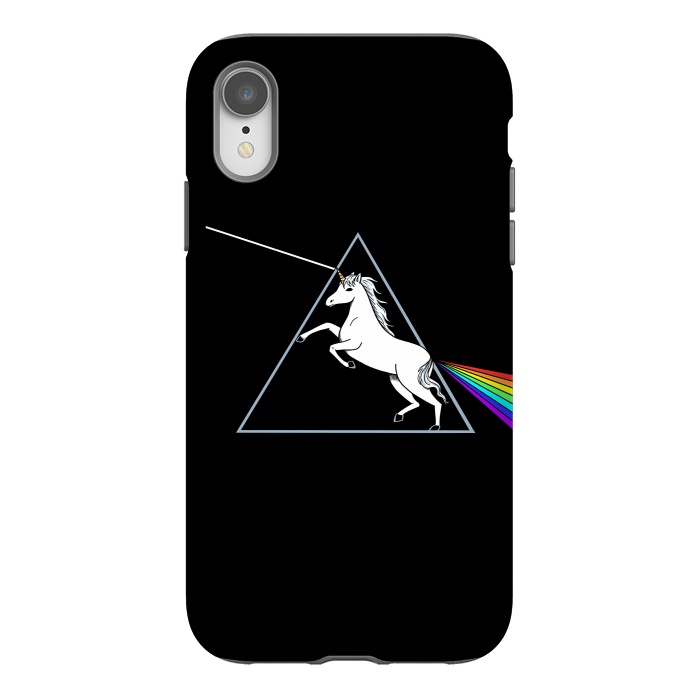 iPhone Xr StrongFit Unicorn Prism by Coffee Man