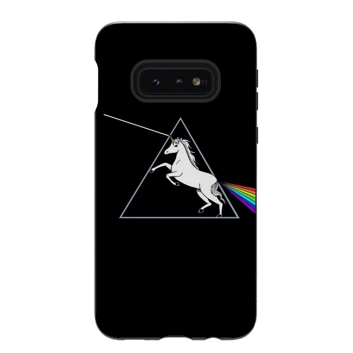 Galaxy S10e StrongFit Unicorn Prism by Coffee Man