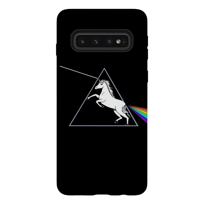 Galaxy S10 StrongFit Unicorn Prism by Coffee Man