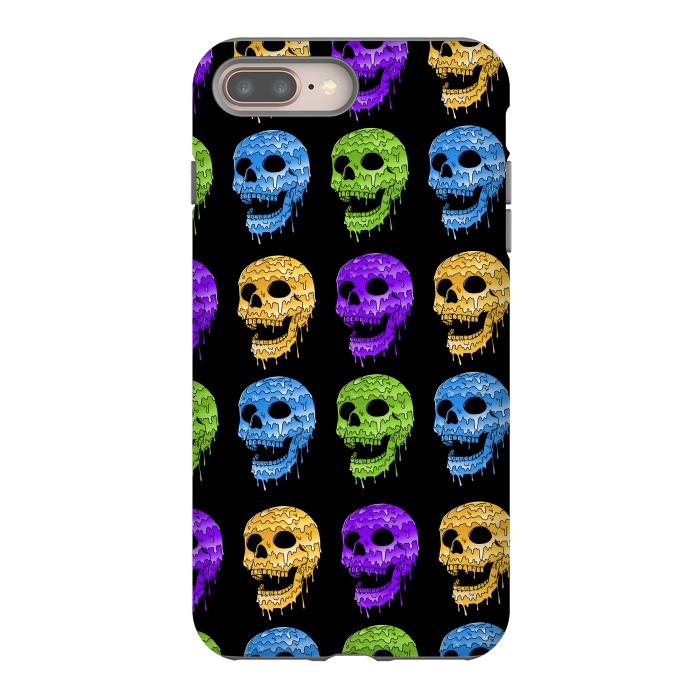 iPhone 7 plus StrongFit Skulls Colors by Coffee Man
